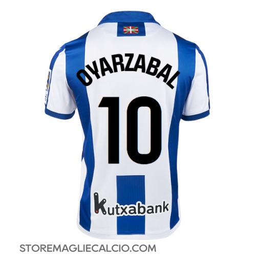 Real Sociedad Mikel Oyarzabal #10 Maglia Gara Casa Repliche 2024-25 Maniche Corte Real Sociedad Mikel Oyarzabal #10 Maglia Gara Casa Repliche 2024-25 Maniche Corte